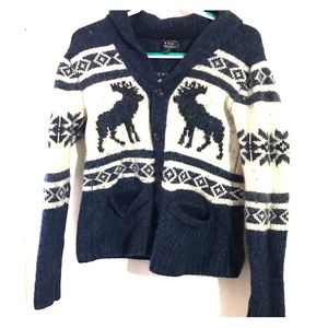 Moose Sweater/Cardigan